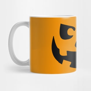 Spooky Halloween Jack O' Lantern Face Mug